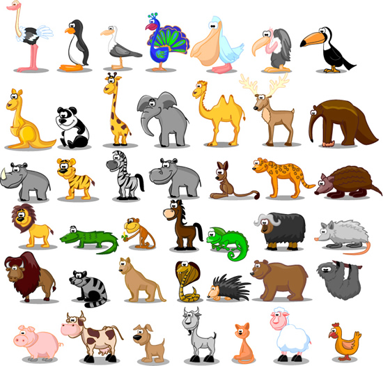 ejercicios describir animales en ingles