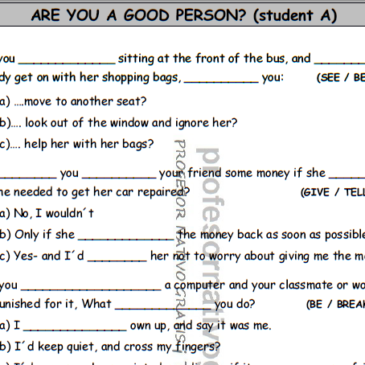 Conditional Class pdf: Teaching Material