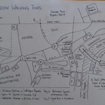 Directions: 5 Walking Routes in London